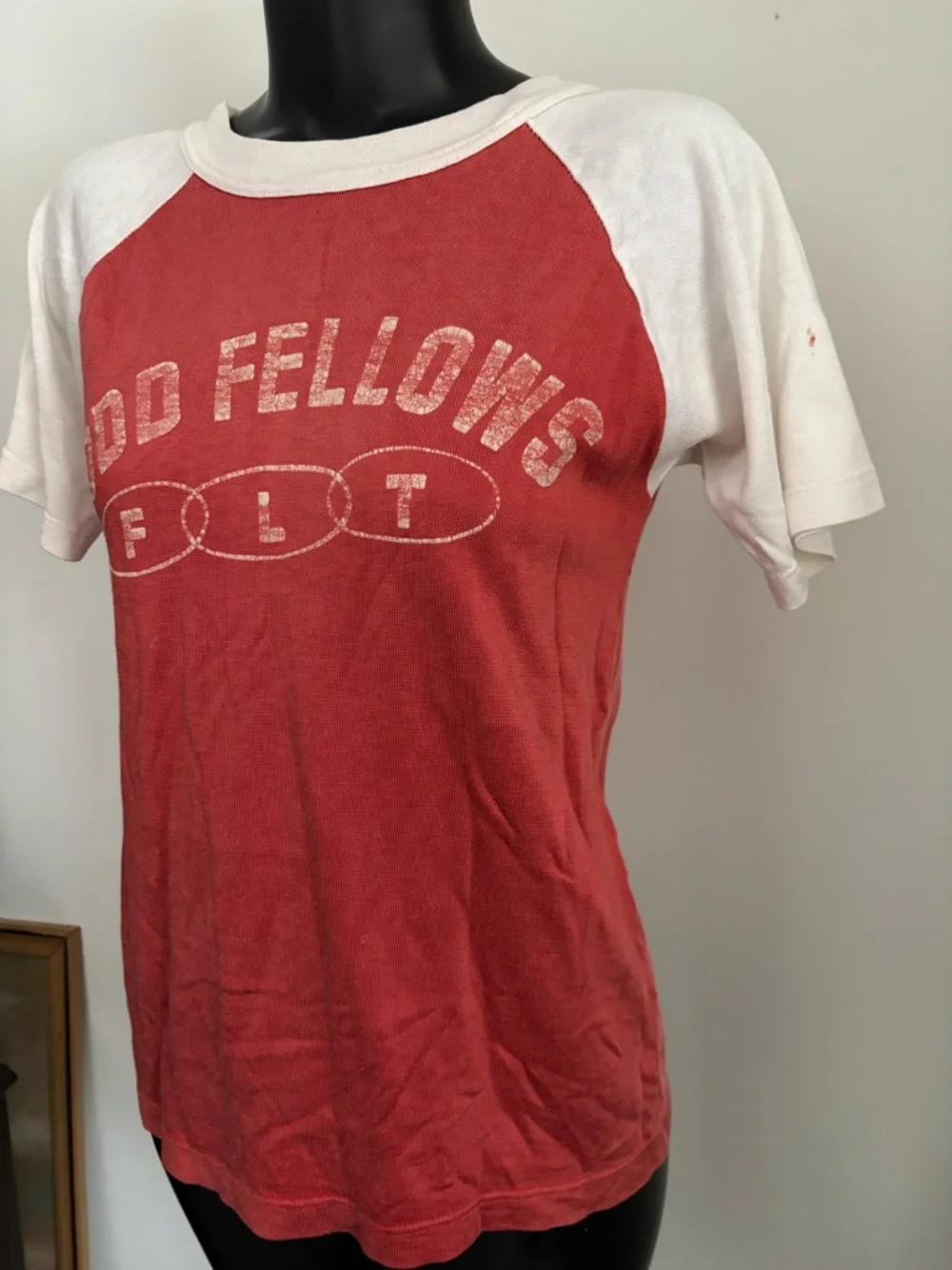 Authentic Vintage 1960s Men’s Odd Fellows Collectable Baseball T-Shirt - Picture 8 of 8